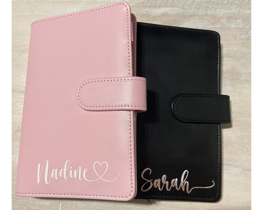 Personalised A6 Budget Planner