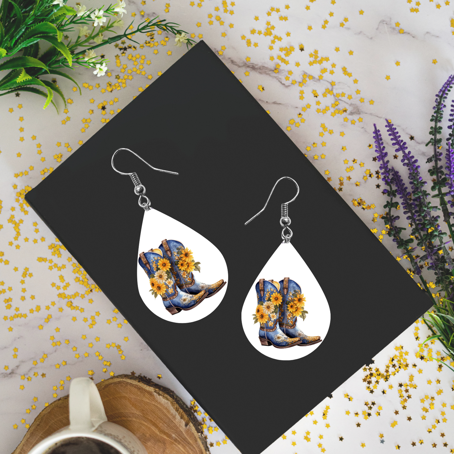 Cowgirl Boot 2 Earrings