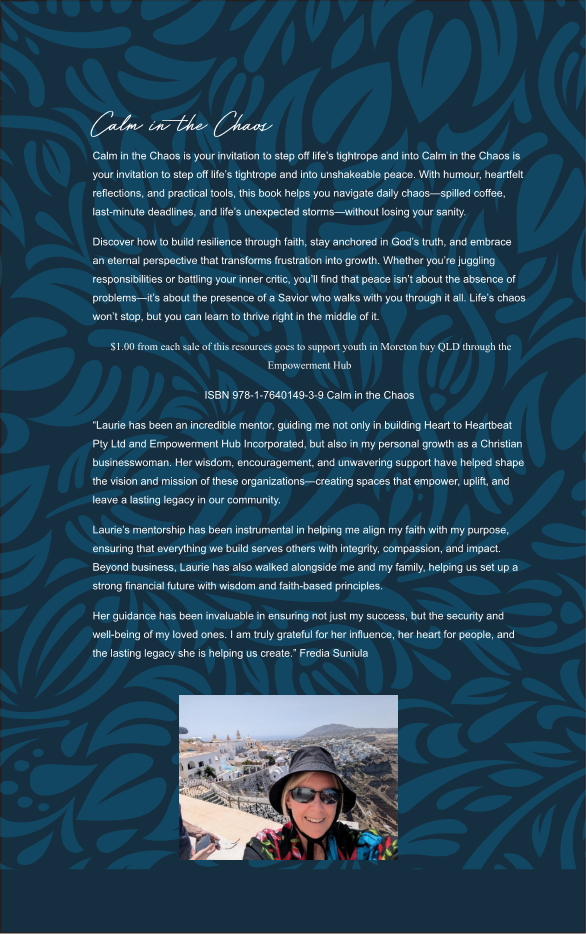 Calm in the Chaos E-Book