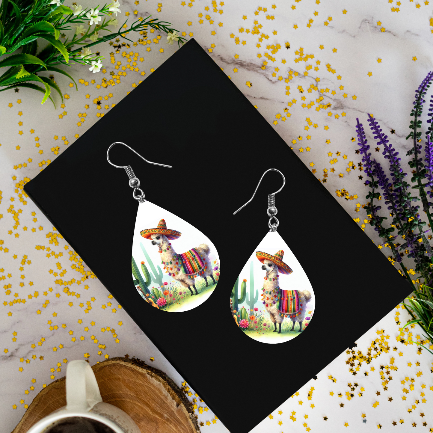 Llama Earrings