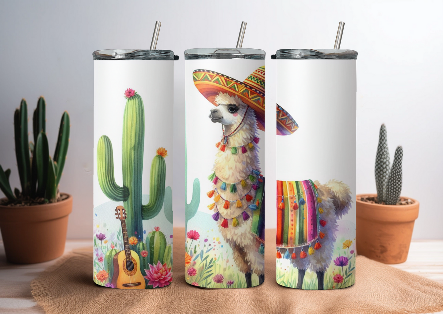 Mexican Llama 20oz Tumbler