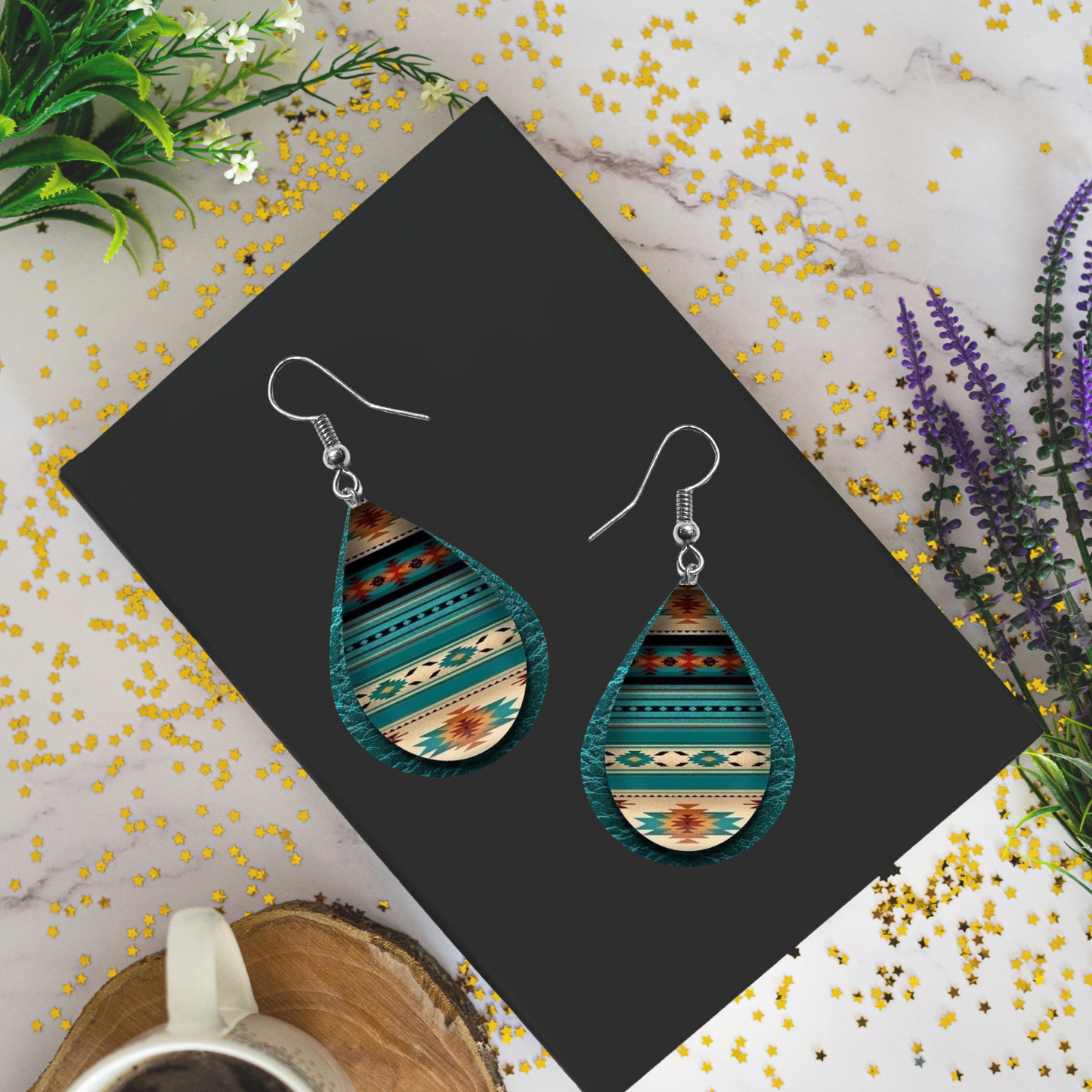 Aztec Design 2 Earrings