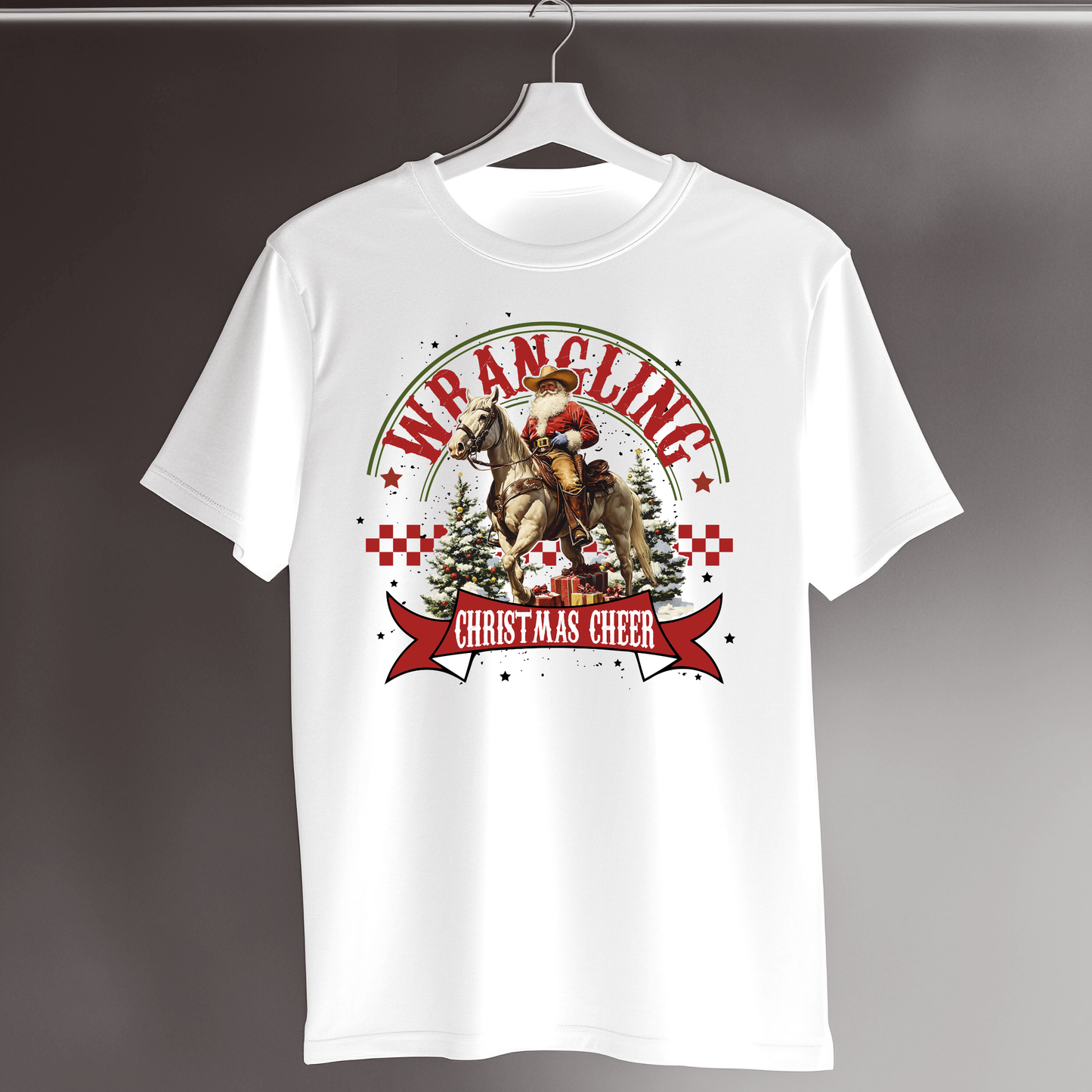 Wrangling Christmas T-shirt
