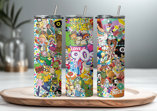 90's Theme Tumbler