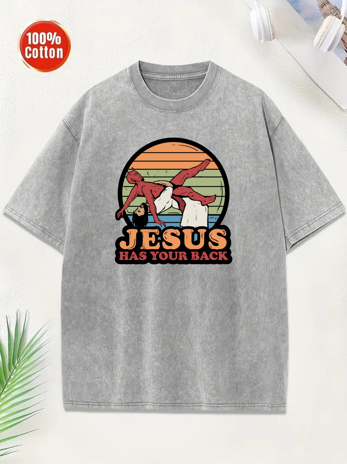 Jesus Has Your Back 2 T-shirt