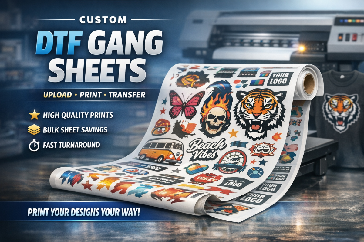Custom DTF Gang sheet