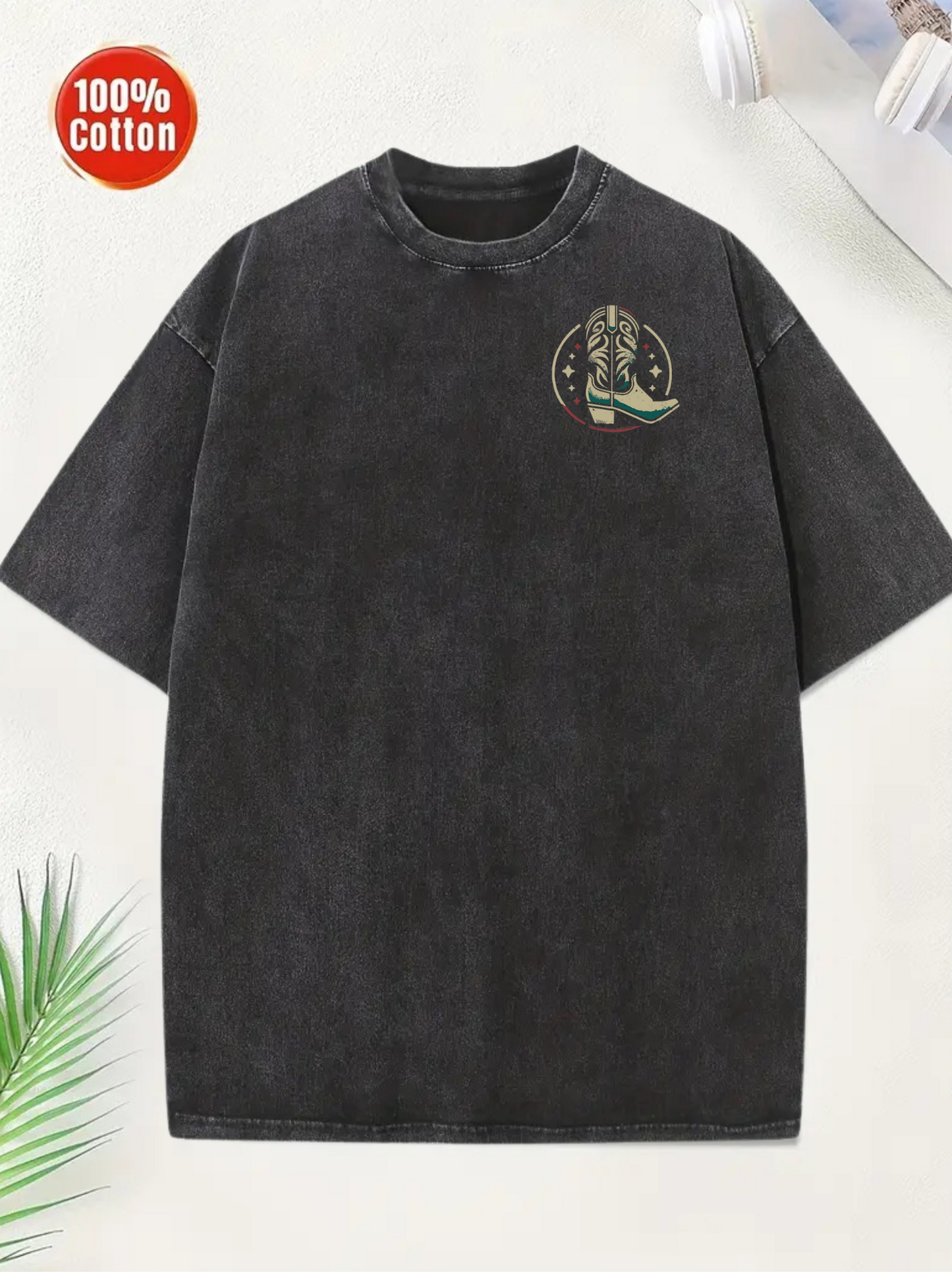 Country Music T-Shirt Black