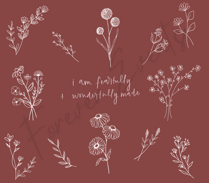 I am fearfully + wonderfully made Tumbler