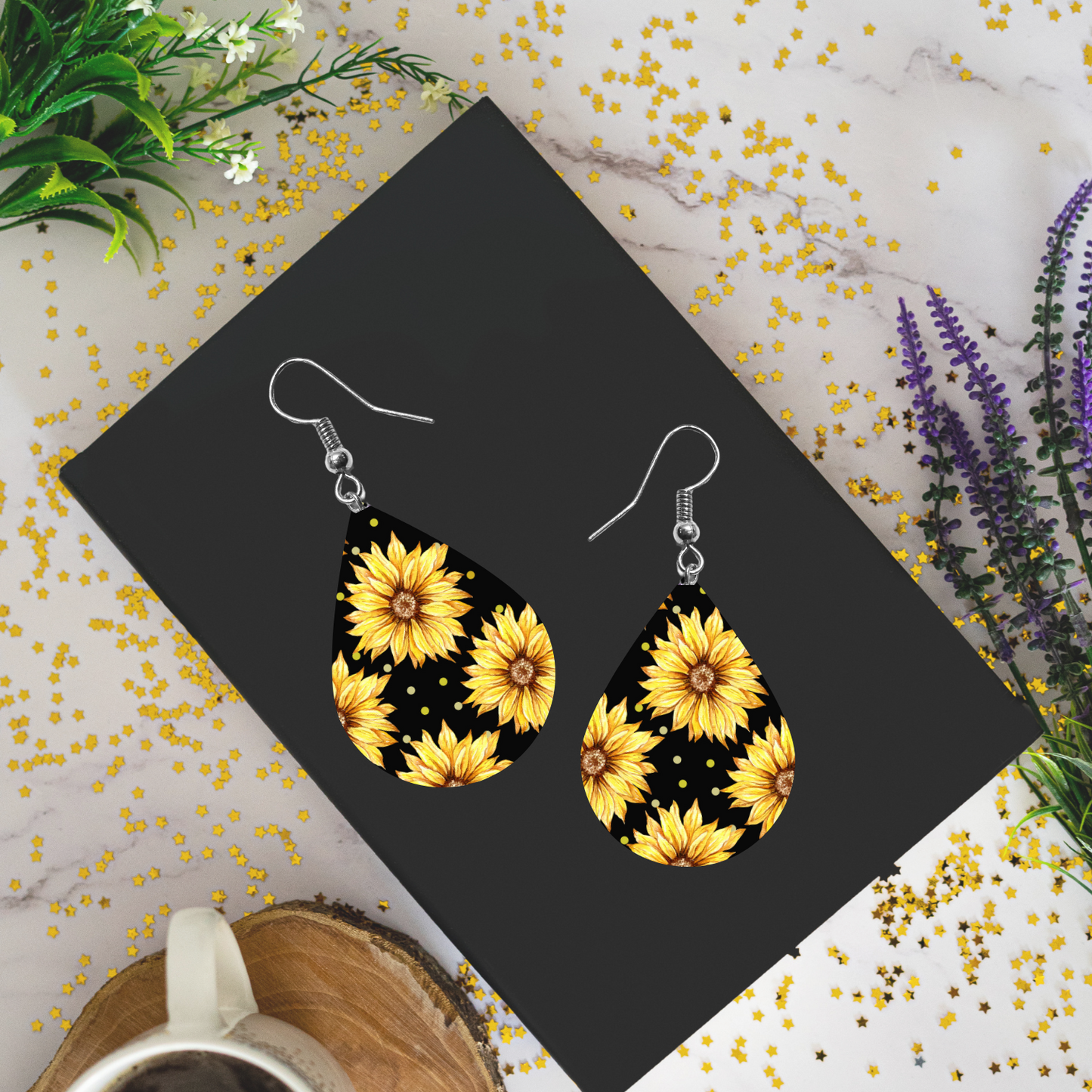 Sunflower Earrings