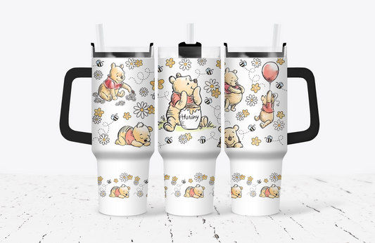 Cute Bear 40oz Tumbler