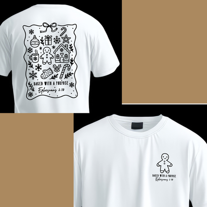 Baked with a Purpose Christmas T-shirt