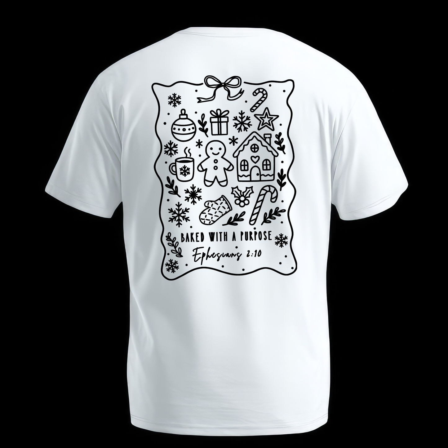 Baked with a Purpose Christmas T-shirt