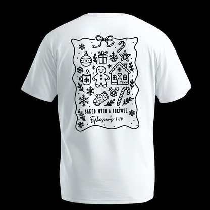 Baked with a Purpose Christmas T-shirt