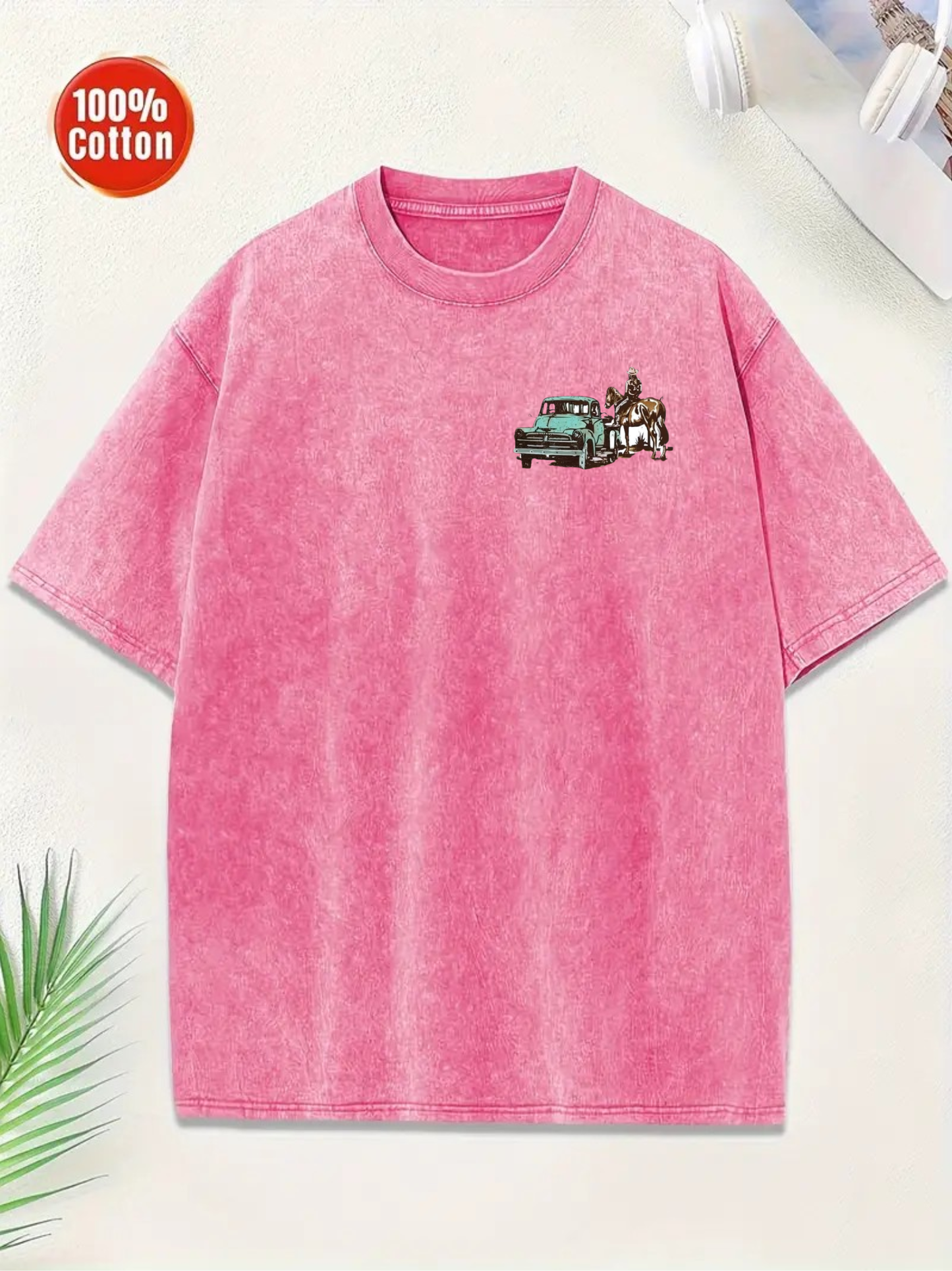Heart Like a Truck T-Shirt Pink