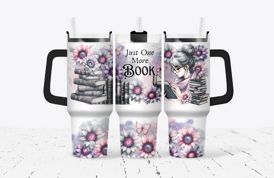 One More Book 40oz Tumbler