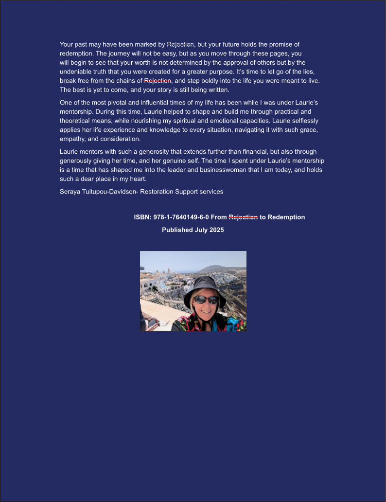 From Rejection to Redemption E-Book