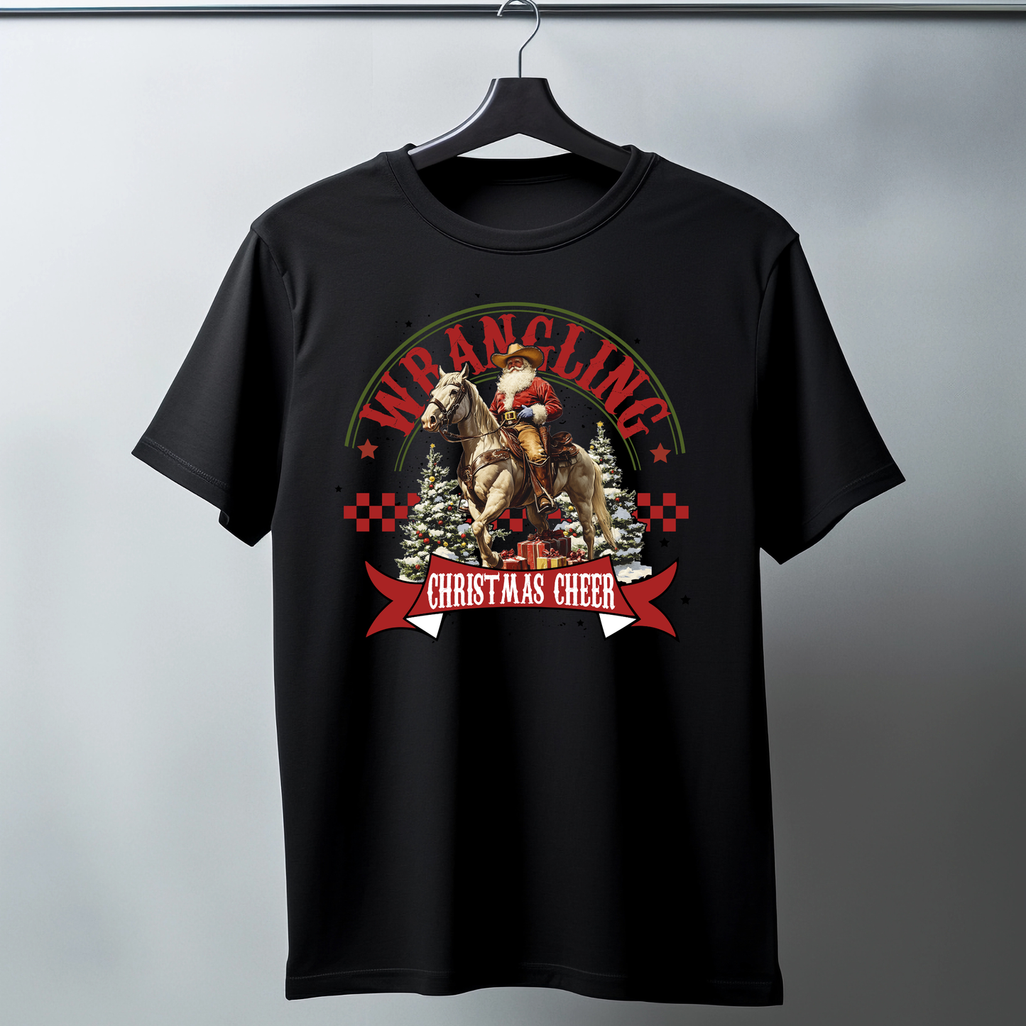 Wrangling Christmas T-shirt