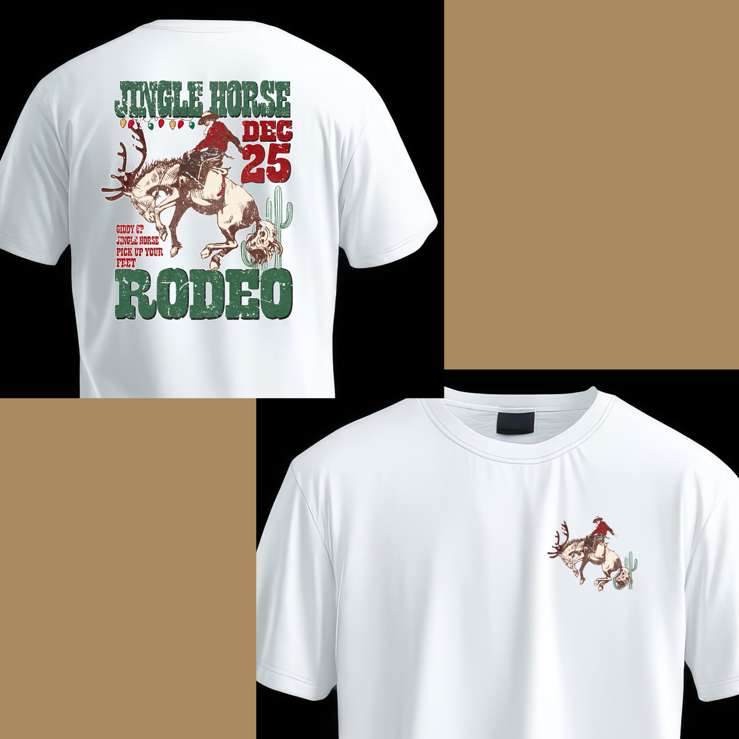 Christmas Rodeo T-shirt